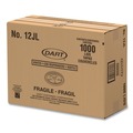  | Dart 12JL Vented Plastic Lids for 12 oz. Hot/Cold Foam Cups (1000/Carton) image number 4