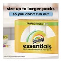 Paper Towels and Napkins | Bounty 80810311 Essentials Select-A-Size Kitchen Roll Paper Towels 2-Ply 108 Sheets/Roll 24 Rolls/Carton image number 5