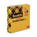Packing Tapes | Scotch 665 1 in. Core 0.5 in. x 75 ft. Double-Sided Tape - Clear (1-Roll) image number 1