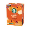 Coffee | Starbucks 12412028 Coffee K-Cups - Pumpkin Spice (22/Box, 4 Boxes/Carton) image number 3