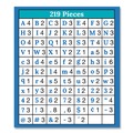 Arts & Crafts Supplies | Carson-Dellosa 130100 219-Piece 4 in. EZ Letter Combo Pack - White Characters, Black Background (1-Pack) image number 2