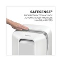 Paper Shredders & Accessories | Fellowes Mfg Co. 5015101 Powershred LX200 Micro-Cut Shredder with 12 Manual-Sheet Capacity - White image number 2