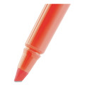 Highlighters | BIC BL11 ORG Brite Liner Chisel Tip Highlighter - Fluorescent Orange Ink/Orange/Black Barrel (1-Dozen) image number 3
