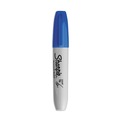 Back to School Sale | Sharpie 38203 Medium Chisel Tip Permanent Marker - Blue (1-Dozen) image number 0