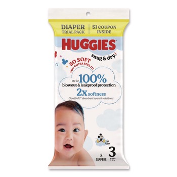  | Kimberly-Clark 57029 Snug and Dry Size 3 16 lbs to 28 lbs Disney Design (3 Diapers/Pack, 30 Packs/Carton)