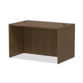 Office Desks & Workstations | Alera VA214830WA Valencia Series 47.25 in. x 29.5 in. x 29.63 in. Straight Front Desk Shell - Modern Walnut image number 2