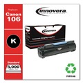 Back to School Sale | Innovera IVR106 Remanufactured Black Toner Replacement for 0264B001 #106 5000 Page-Yield image number 1