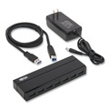 Office Electronics & Batteries | Tripp Lite U360-007 7 Ports Charging Hub 3.0 - Black image number 5