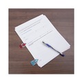 Page Flags | Universal UNV99010 Deluxe 1 in. x 1.75 in. "Sign Here" Message Arrow Flags - Assorted Colors (120/Pack) image number 2