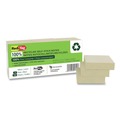 Notebooks & Pads | Redi-Tag B25700 1.5 in. x 2 in. 100% Recycled Self-Stick Notes - Yellow (12/Pack) image number 0
