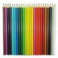 Pencils | Universal UNV55324 Woodcase 3 mm Colored Pencils - Assorted Colors (24/Pack) image number 1
