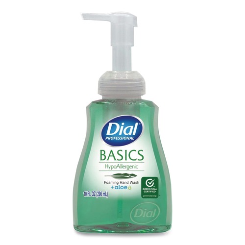 Hand Soaps | Dial Professional DIA35432EA Basics 10 oz Hypoallergenic Foaming Hand Wash - Aquatic image number 0