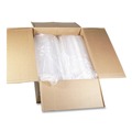Food Trays, Containers, and Lids | Pactiv Corp. 0CI8S17S0000 8.3 in. x 4.8 in. x 1.5 in. 17S Shallow Dome Plastic OPS Dome-Style Lid - Clear (252/Carton) image number 4