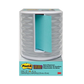 STICKY NOTES AND POST ITS | Post-it Pop-up Notes Super Sticky ABS330W Vertical Pop-up Note Dispenser For 3 in. x 3 in. Pads - White (1/Pack)