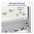 Washable Markers | Avery 24408 MARKS A LOT Desk-Style Broad Chisel Tip Dry Erase Marker - Black (1-Dozen) image number 5