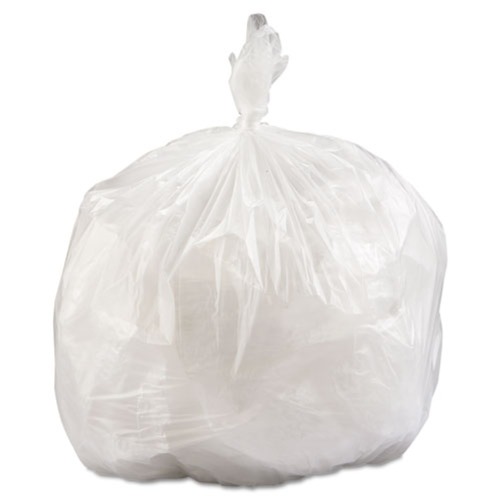  | Inteplast Group VALH3340N16 33 in. x 39 in. 33 Gallon 14 microns High-Density Commercial Can Liners Value Pack - Clear (250/Carton) image number 0
