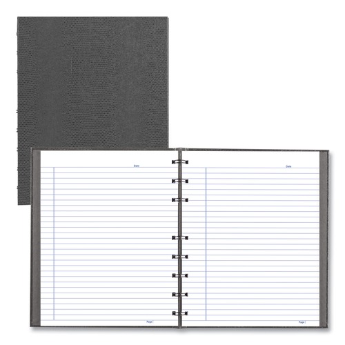 Back to School Sale | Blueline A7150.GRY NotePro 9.25 in. x 7.25 in. Sheets Medium/College Rule 1-Subject Notebook - Cool Gray Cover image number 0