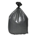 Trash Bags | Platinum Plus 1507277 45 Gallon 1.55 mil 39 in. x 46 in. Can Liners - Gray (50/Carton) image number 1