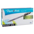Pens | Paper Mate 9630131 1 mm Medium FlexGrip Ultra Recycled Stick Ballpoint Pen - Black Ink, Gray Barrel (1-Dozen) image number 1