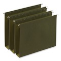 File Folders | Universal UNV14142 1/5-Cut Tab Box Bottom Hanging File Folders - Letter Size, Standard Green (25/Box) image number 0
