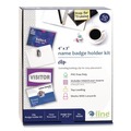 Labels | C-Line 95543 4 in. x 3 in. Top Load Name Badge Kits - Clear (50/Box) image number 0