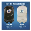 Clearance Center | Dial Professional 17000 20078 Dial 1700 12.66 in. x 7.07 in. x 3.95 in. 1.7 Liter Manual Dispenser - Pearl (3/Carton) image number 10