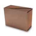 File Folders | Smead 70425 TUFF 1/21-Cut Tab Expanding Open-Top Stadium File - Letter, Redrope image number 2