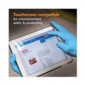 Cleaning Gloves | Ansell 54188 4 mil Thick 9.5 in. Long Powder-Free G10 Comfort Plus Blue Nitrile Gloves - Large, Light Blue (100/Box, 10 Boxes/Carton) image number 3