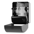 Paper Towel Holders | Tork 771728 12.32 in. x 9.32 in. x 15.95 in. Electronic Hand Towel Roll Dispenser for 7.5 in. Rolls - Black (1/Carton) image number 3