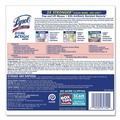 Hand Wipes | LYSOL Brand 19200-81700 7 in. x 7.5 in. 1-Ply Dual Action Disinfecting Wipes - Citrus Scent White/Purple image number 4