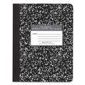 Notebooks & Pads | Roaring Spring 77230 9.75 x 7.5 Sheets (100) Wide/Legal Rule Composition Book - Black Marble Cover image number 0