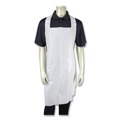 Food Service | AmerCareRoyal RPA20HW 28 in. x 46 in. 1.77 mil Heavyweight Poly Aprons - One Size Fits All, White (500/Carton) image number 2