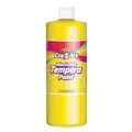 Arts & Crafts Supplies | Cra-Z-Art 760096 32 oz Washable Tempera Paint - Yellow image number 0