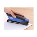 Staplers | PaperPro 1122 20-Sheet Capacity InPower Spring-Powered Desktop Stapler with Antimicrobial Protection - Blue/Black image number 6