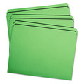 Just Launched | Smead 12110 Colored File Folders with Reinforced 1/3-Cut Top Straight Tabs - Letter, Green (100/Box) image number 1