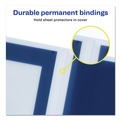Report Covers & Pocket Folders | Avery 47696 150-Sheet Capacity 11 in. x 8.5 in. Flexi-View Six-Pocket Polypropylene Organizer - Translucent/Navy image number 3