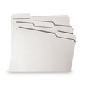 File Folders | Smead 12834 1/3-Cut Tabs Assorted Letter Size 0.75 in. Expansion Reinforced Top Tab Colored File Folders - White (100/Box) image number 3