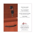 Office Filing Cabinets & Shelves | Alera ALEVA542822MC 15.63 in. x 20.5 in. x 28.5 in. Valencia Series 2-Drawer Full File Pedestal - Medium Cherry image number 10