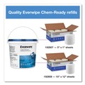 Cleaners & Chemicals | Tork 192812 Chem-Ready 7.13 x 7.13 x 7 Wiping System Bucket - White (5/Carton) image number 1