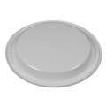 Bowls and Plates | Tablemate 7644WH 7 in. Diameter Plastic Dinnerware Plates - White (125/Pack) image number 4