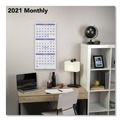 Back to School Sale | AT-A-GLANCE PM11-28 14-Month: Dec 2025 to Jan 2027 12 in. x 27 in. Vertical Orientation Deluxe 3-Month Reference Wall Calendar - White Sheets image number 4