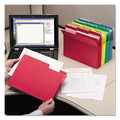 File Folders | Smead 74892 3.5 in. Expansion Legal Size Colored File Pockets - Assorted Colors (5/Pack) image number 6