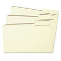 Just Launched | Smead 10333 Interior File Folders with 1/3-Cut Right Tabs - Letter, Manila (100/Box) image number 1