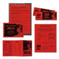 Copy & Printer Paper | Astrobrights 22553 24 lbs. Bond Weight 11 in. x 17 in. Color Paper - Re-Entry Red (1-Ream) image number 3