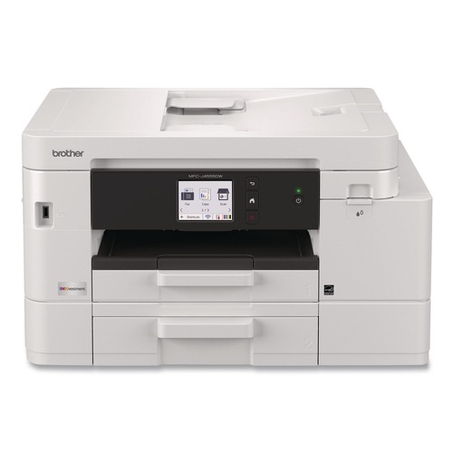 Office Printers | Brother MFCJ4555DW MFCJ4555DW INKvestment 4555 Copy/Fax/Print/Scan Wireless Color Inkjet All-in-One Printer image number 0