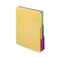 Back to School Sale | Smead 89421 1/3-Cut Tabs 11.25 in. x 9.75 in. Three-Ring Binder Poly Index Dividers with Pocket - Assorted Colors (30/Box) image number 6