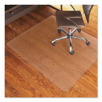 ES Robbins 131826 46 x 60 EverLife Light Use Rectangular Chair Mat for Hard Floors - Clear