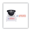 Stamps & Stamp Supplies | ACCUSTAMP2 035525 1.63 in. x 0.5 in. APPROVED Pre-Inked Shutter Stamp - Red/Blue image number 1