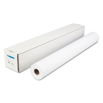 HP Q8755A 42 in. x 200 ft. 7.4 mil Universal Instant-Dry Photo Paper - Semi-Gloss, White (1 Roll)