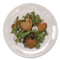 Bowls and Plates | WNA WNA DWP6180 6 in. Diameter Designerware Plastic Plates - Clear (18/Pack, 10 Packs/Carton) image number 2